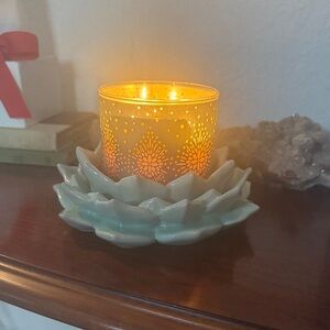 3 Bath & Body Works candle holders.